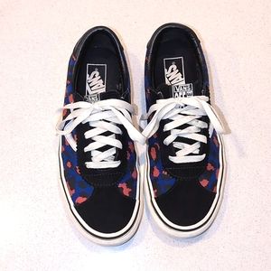Vans Sport Sneakers ‘Surf the Web’ Leopard, size M7.5, W9